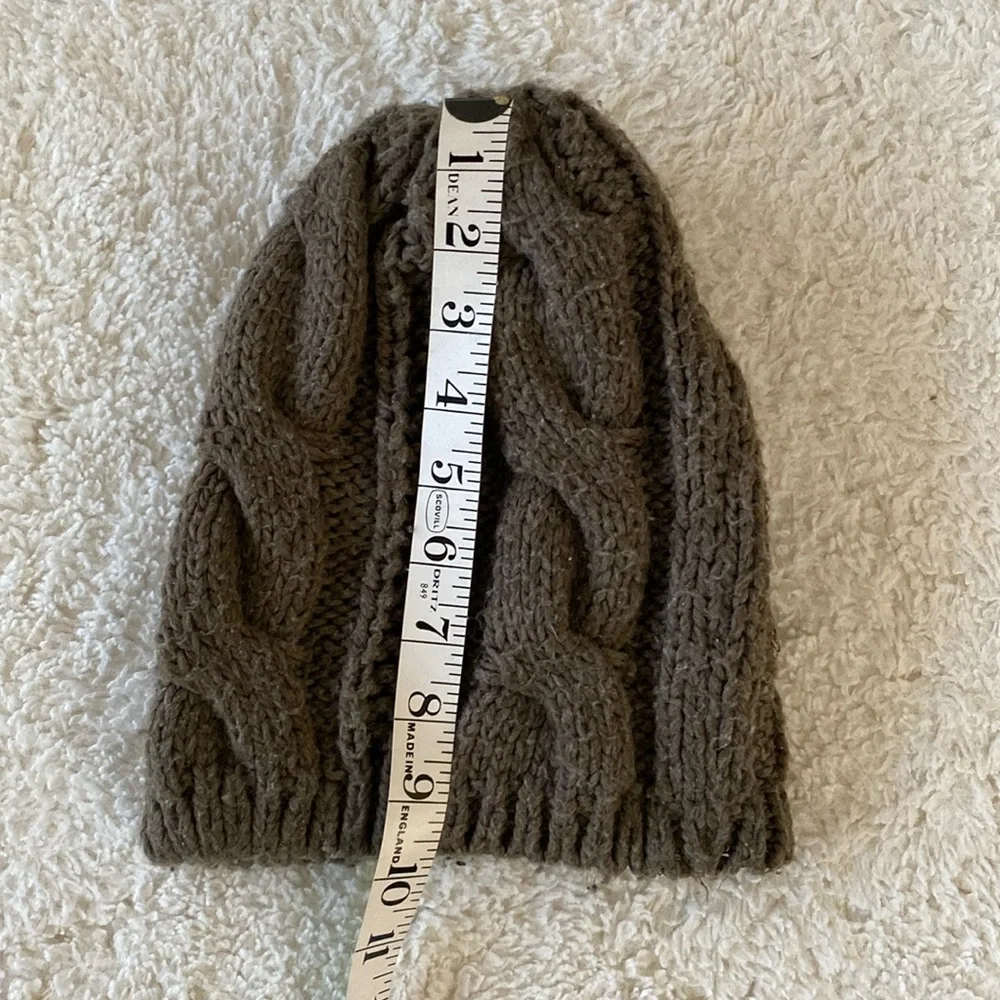 ❤️ Grey Knit Beanie Hat